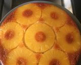 Une image de l'étape 8 de Gâteau renversé coco ananas.