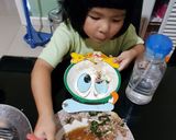 รูปขั้นตอนการทำที่ 7 ของ ผัดกระเพราหมูสับสูตรน้องนาโน#ฝีมือลูก