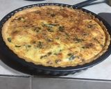 Foto del paso 5 de la receta: Quiche de jamón y champiñones