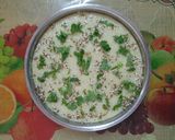A picture of step 5 of Instant Dhokla.