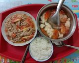 Hình bước làm 4 của món Canh cà chua đậu hũ non
