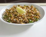 A picture of step 3 of Kolkata style Jhal Muri.