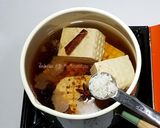 รูปขั้นตอนการทำที่ 2 ของ เต้าหู้ดำ (เจ)