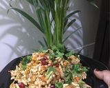 A picture of step 3 of Diet bhel.