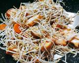 ถั่วงอกผัดเต้าหู้น้ำมันหอย แบบไม่อ้วน วิธีทำสูตร 5 รูป