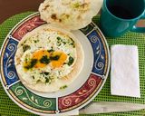 Foto del paso 2 de la receta: Arepa Ocañera con huevo frito y CHIMICHURI