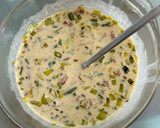 Foto del paso 2 de la receta: Quiche de espárragos, puerro y queso de cabra
