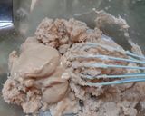 Foto del paso 1 de la receta: Cookies de mantequilla de maní con nueces y chips de chocolate 💣💥