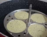 A picture of step 5 of Protein Rich Moong Dal Flour Idli.