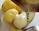 Une image de l'étape 12 de Pomme de terre désirée🥔 fondue aux quatre fromages🧀🌶️.