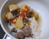 Foto langkah ke 5 dari resep Sup Ceker Baso Veggie.