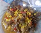 Foto langkah ke 5 dari resep Ampela ayam jagung pedas manis.