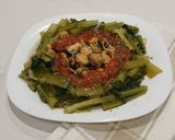 Foto del paso 4 de la receta: Borraja con Mejillones de Lata