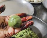 थाली में तिरंगा स्वादिष्ट शाम-सवेरा के संग रेसिपी चरण 5 फोटो