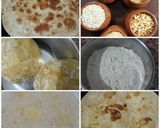 A picture of step 7 of Puran Poli.