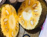 Hình bước làm 1 của món Làm sao để bổ một quả mít?