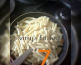 A picture of step 7 of Macaroni in beef.