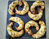 Foto del paso 7 de la receta Mini croissant de hojaldre con crema de pistacho y chocolate blanco