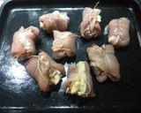 Foto del paso 3 de la receta: Ataditos de pollo relleno con puré mixto