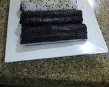 Foto del paso 3 de la receta: Sushi casero con kanikama y vegetales!