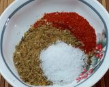 A picture of step 5 of Achari Gobhi.