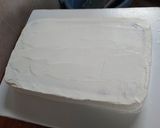 A picture of step 10 of Rectangular zebra cake#4 wks challenge.