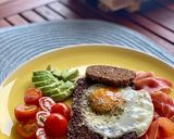 Foto del paso 3 de la receta Tostada rellena de huevo🍳☕️