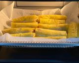 A picture of step 2 of Eat Clean Chicken Spring Rolls.