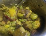 A picture of step 13 of Surti undhiyu.