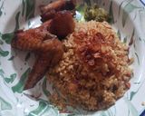 Foto langkah ke 8 dari resep Nasi kebuli ayam ala ala.