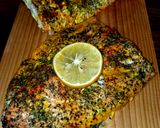 A picture of step 14 of Mike's Complete Salmon Dinner [Grilled Or Baked].