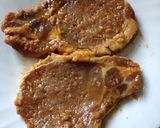 A picture of step 1 of Pan Fried Porkchops.