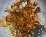 A picture of step 3 of Farali Bhaji khichadi.