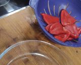 Foto del paso 5 de la receta Pimientos rellenos de carne con salsa de trufa. 🫑🌶️