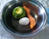 Foto del paso 1 de la receta: TORTILLA DE ZAPALLITO Y ZANAHORIA 💚🧡