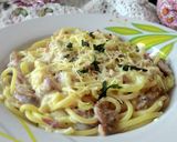 Foto langkah ke 7 dari resep Sphageti Carbonara.