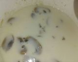 A picture of step 2 of Mushroom Soup 🍵.