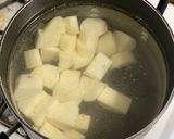 A picture of step 1 of Mashed Potato Patties.