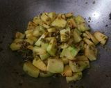 कद्दू की सब्जी (kaddu ki sabzi recipe in Hindi) रेसिपी चरण 3 फोटो