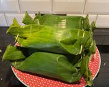 Foto langkah ke 4 dari resep Nasi Bakar Ikan Suwir Pedas.