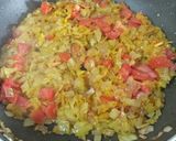 A picture of step 18 of Indian tacos.