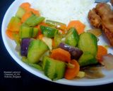 Foto langkah ke 3 dari resep Tumis Timun.