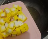 Foto langkah ke 1 dari resep Tumis Kacang Panjang Tahu Kuning.