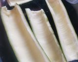 Sült cukkini krémes töltelékkel, tonhallal és ricottával recept fázis 2 fotója