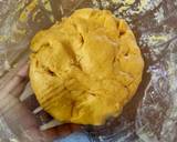 Paneer stuffed pumpkin dinner rolls recipe step 5 photo