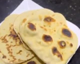 A picture of step 9 of Naan Bread.