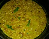 A picture of step 11 of Bundi ki kadhi.