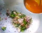 A picture of step 2 of South indian style ridge gourd chutney.