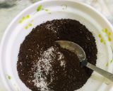 A picture of step 2 of Creamy frothy coffee ☕️.