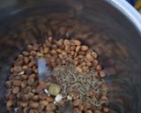 A picture of step 2 of Hemp seeds chutney.